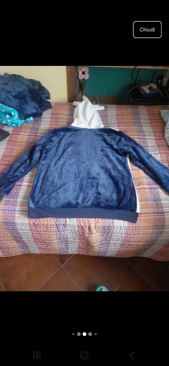 Pigiama pesante donna unicorno