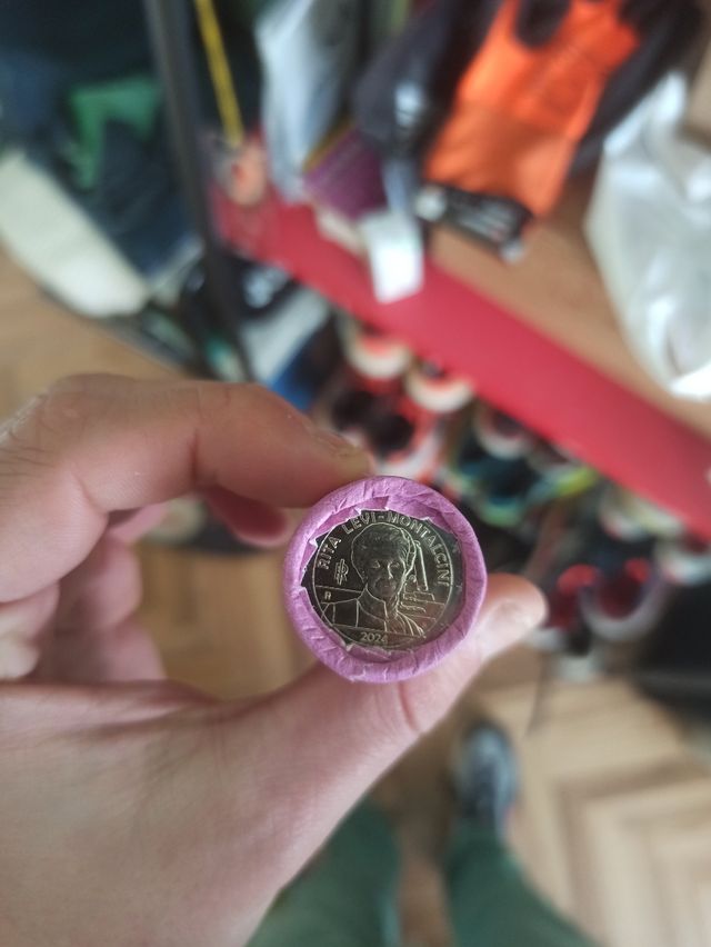 MONEDA 2€ CONM 🇮🇹 2024 RITA LEVI.