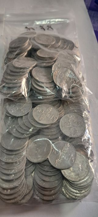 Monedas Juan Carlos I, y de Franco, total 1917 mon