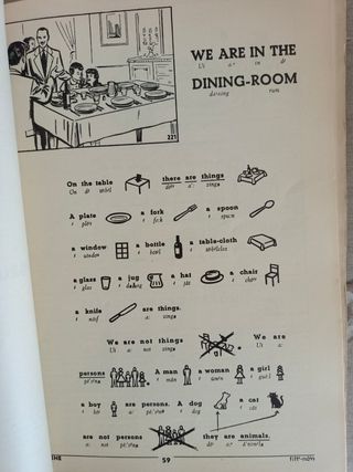 Libro curso de inglés vintage 
