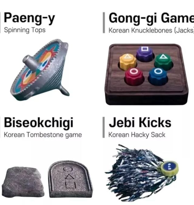 Set Completo Giochi SQUID GAME 2