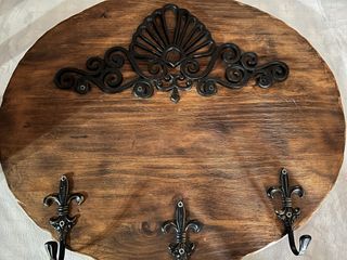 Percha de madera