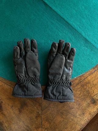 Guantes esquí niño negros talla 6 años