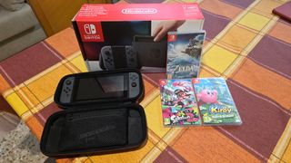 Nintendo switch v1 2017 mandos nuevos