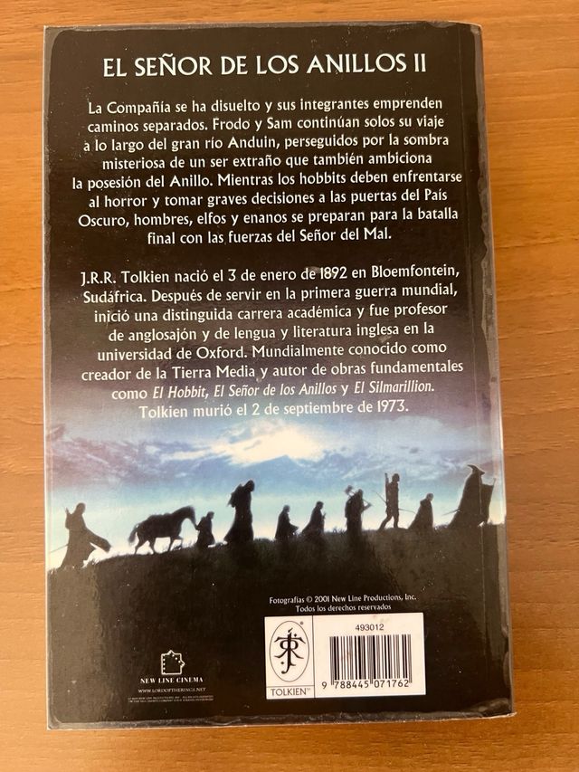 Trilogia el señor de los anillos