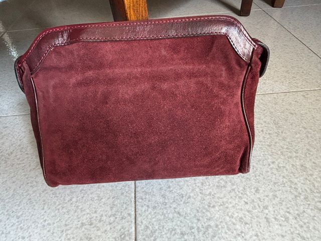 Pochette Marianelli in nabuk, vintage