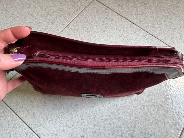 Pochette Marianelli in nabuk, vintage