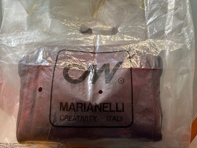 Pochette Marianelli in nabuk, vintage