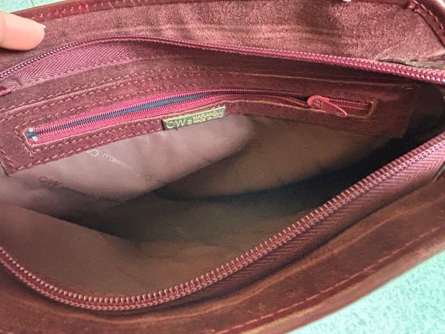 Pochette Marianelli in nabuk, vintage