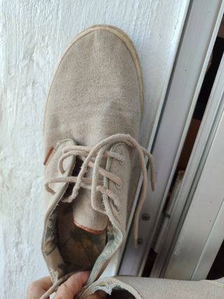 Zapatos de tela caballero 