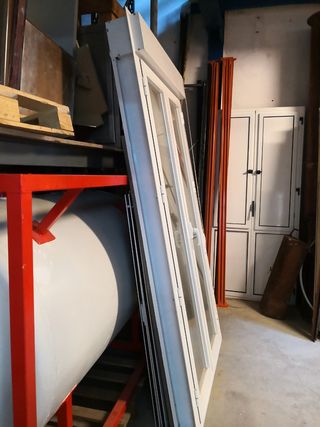 Puerta exterior aluminio 