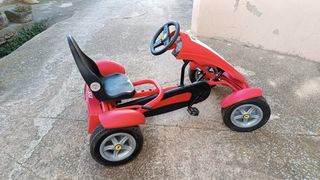 Kart infantil pedales Ferrari niño