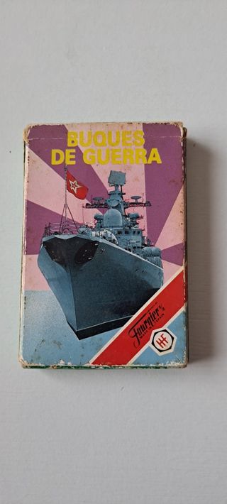 Baraja Antigua Buques de Guerra