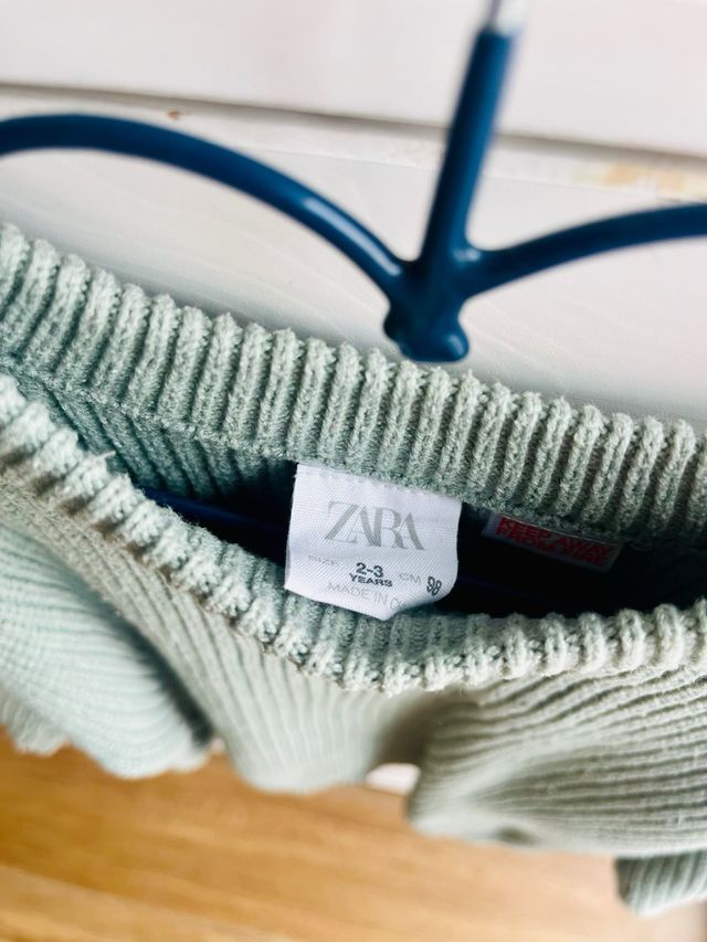 Jersey punto zara 3 años