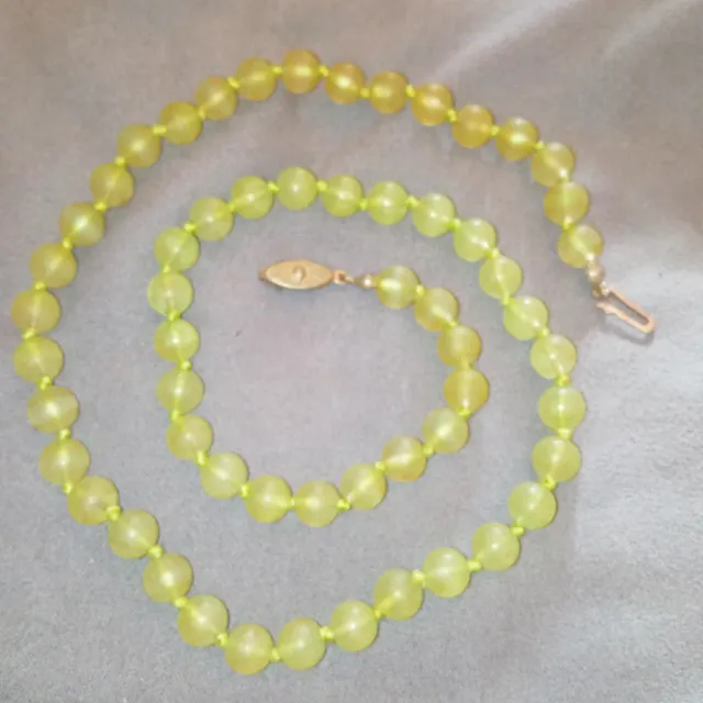  Collana Vintage prezziosa anni 70 Peridoto