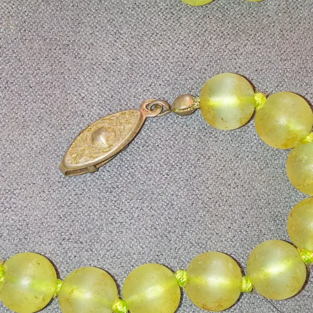  Collana Vintage prezziosa anni 70 Peridoto