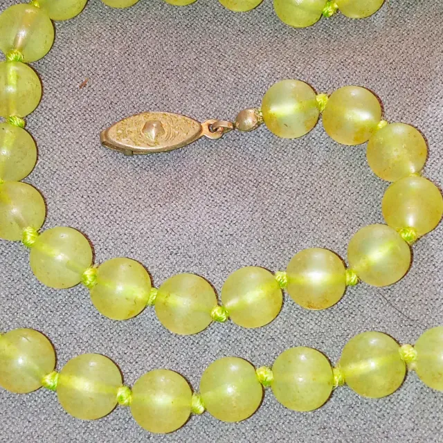  Collana Vintage prezziosa anni 70 Peridoto