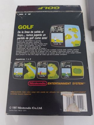 GOLF - NES - Nintendo 