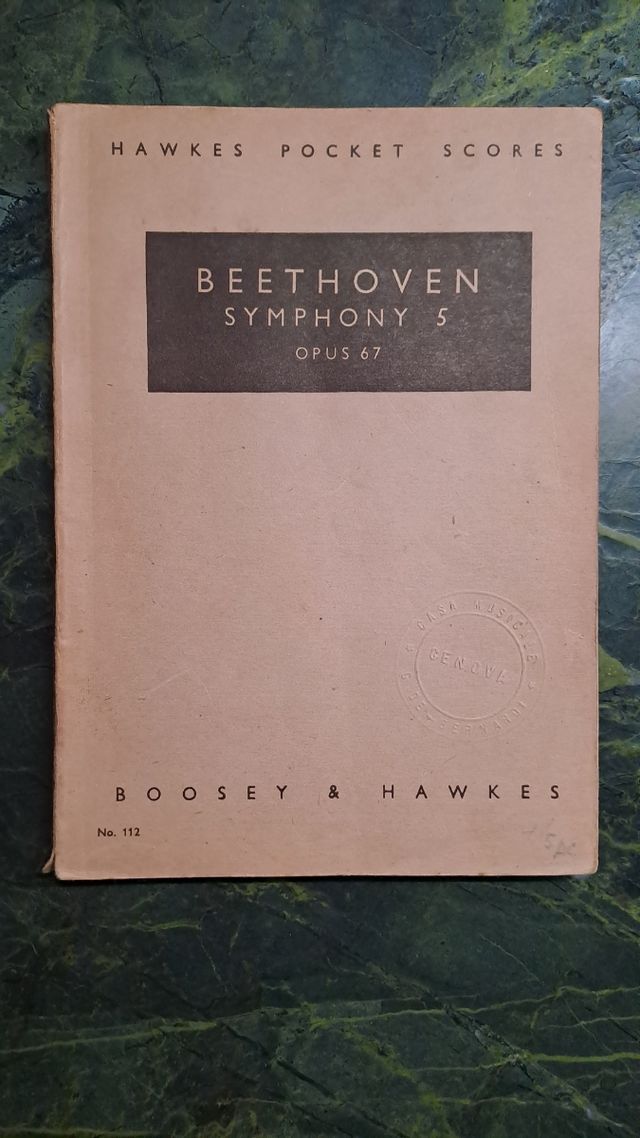 Partitura per Orchestra - Beethoven - Simphony N.5