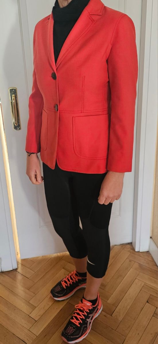 Chaqueta naranja Mirto