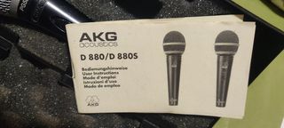 Micrófono AKG Shure
