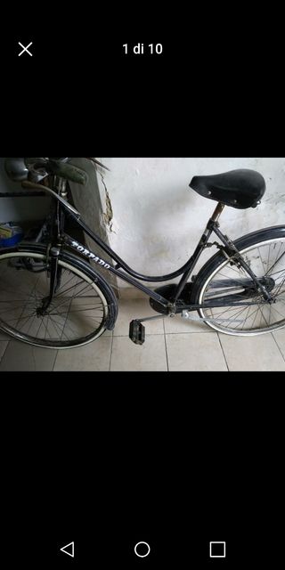 Bicicletta da donna a a bacchetta