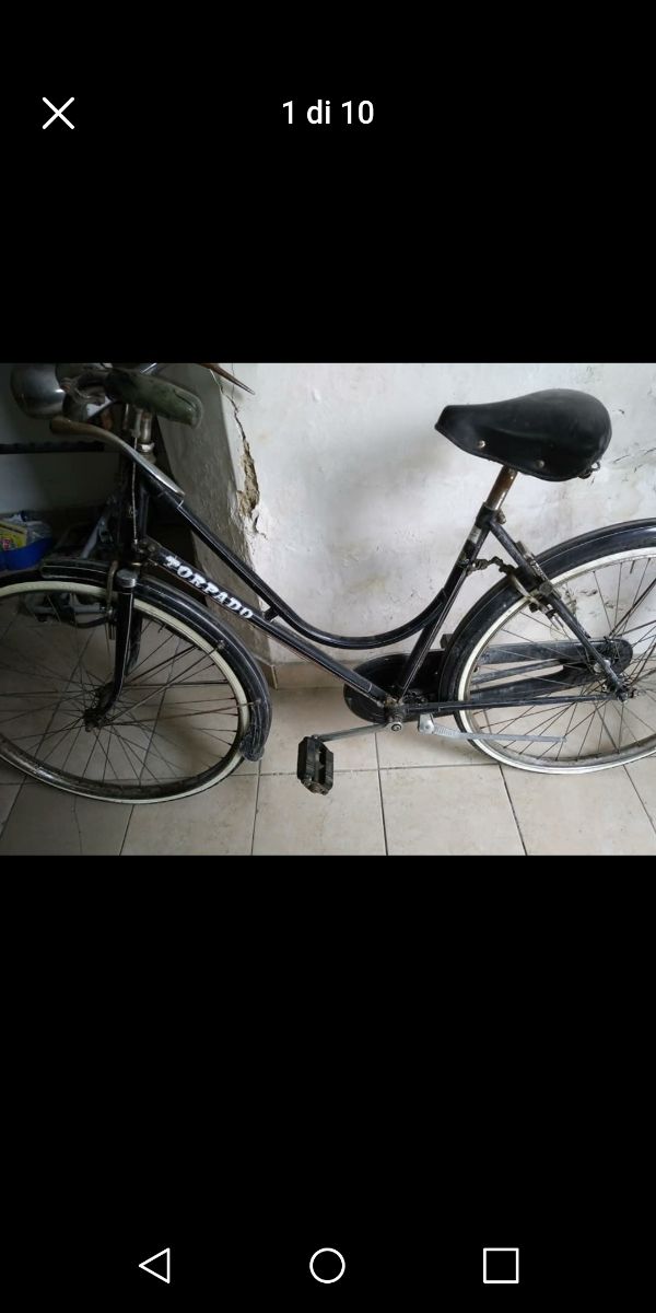 Bicicletta da donna a a bacchetta