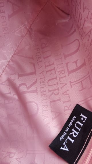 Bolso de mano Furla rosa