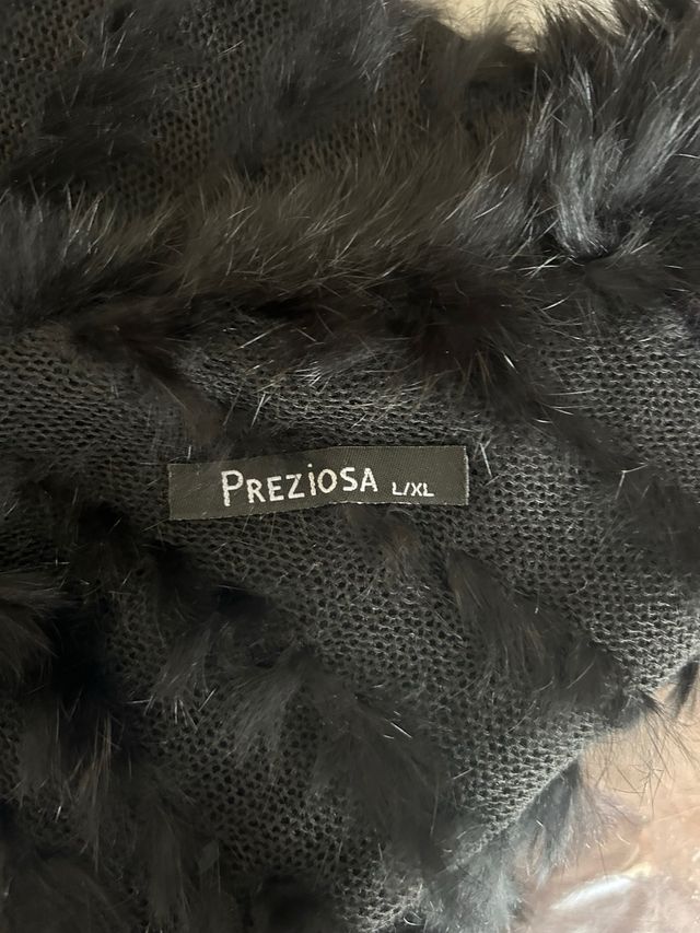 Scialle poncho in Lana Angora