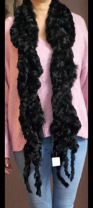 Bufanda de pelo