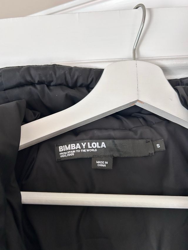 Plumas anorak bimba y lola talla s negr