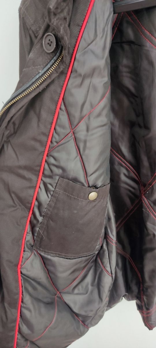 Parka marron hombre 