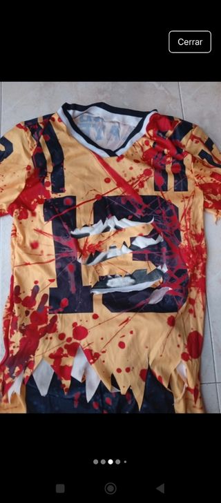 Disfraz futblista