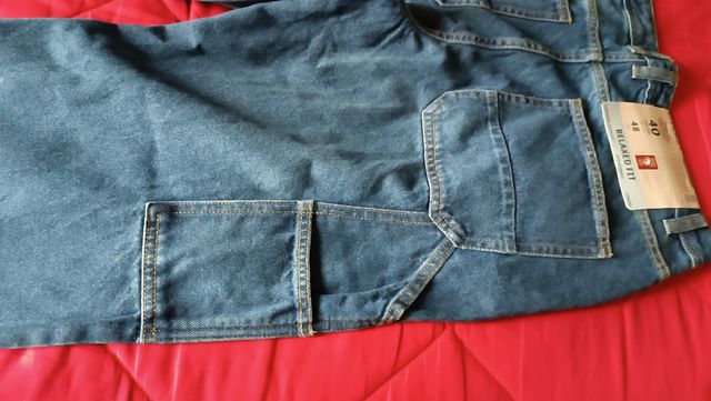 Jeans uomo da carpentiere