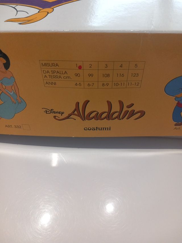 Costume  Disney Mago Aladdin