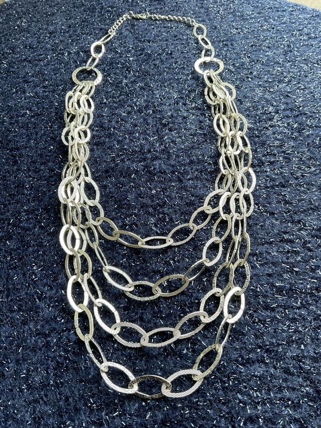 Collana donna in metallo vintage