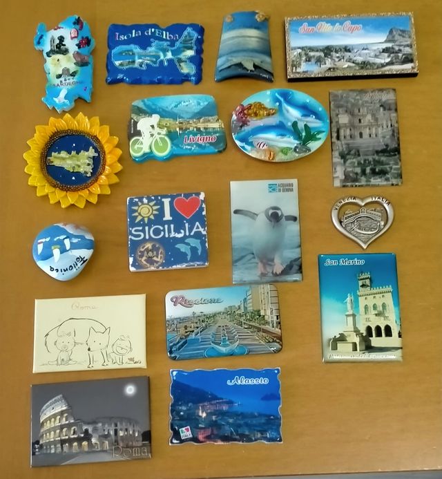 CALAMITE-MAGNETI da frigo