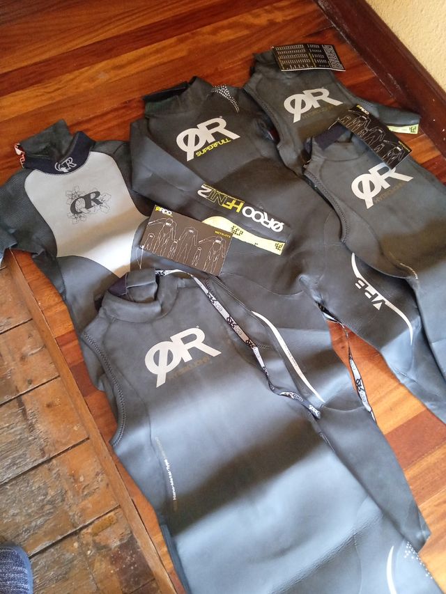 Traje de neopreno de natación y triatlon