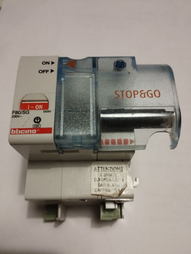 Bticino F80SG Salvavita Stop Go
