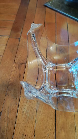Centrotavola cristallo Vannes France art