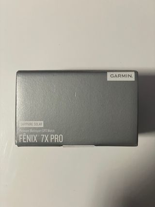 Garmin Fenix 7X Pro solar zafiro