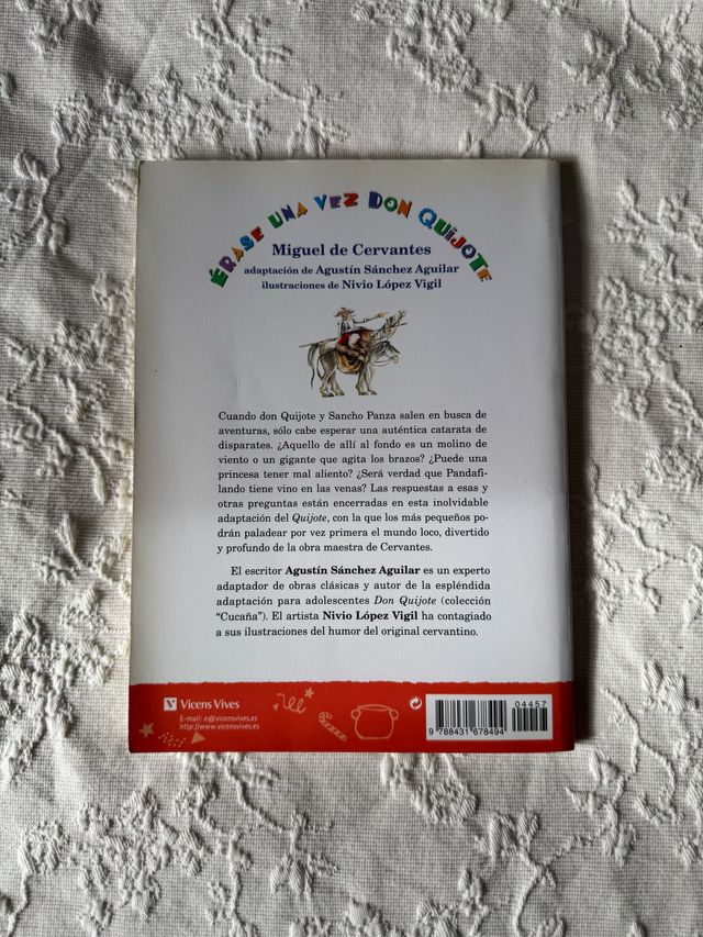 Erase Una Vez Don Quijote Miguel de Cervantes