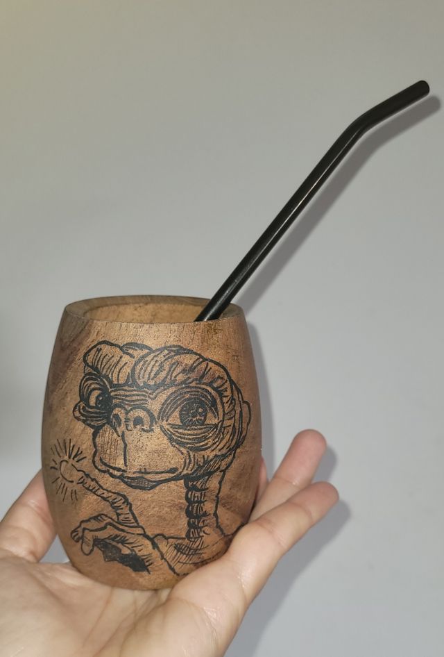 Vaso mate E.T, el extraterrestre