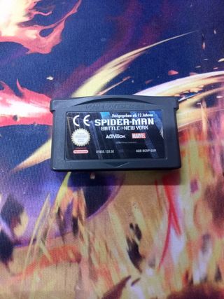 Spideran Game boy Advance set 3 giochi