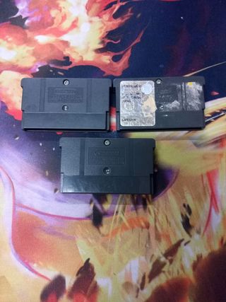 Spideran Game boy Advance set 3 giochi