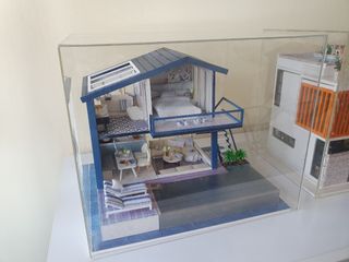 Preciosas maquetas de casitas de muñecas