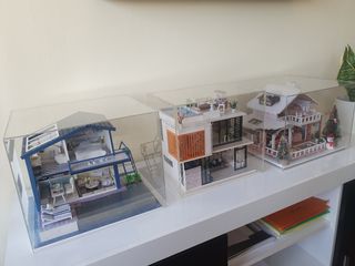 Preciosas maquetas de casitas de muñecas