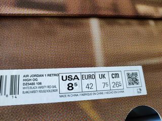 Nike Air Jordan 1 high NUEVAS