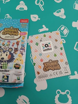 Tarjeta animal crossing Buck 268