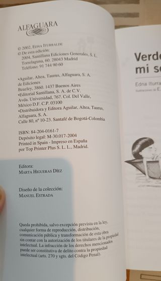 Verde fue mi selva. Como nuevo.